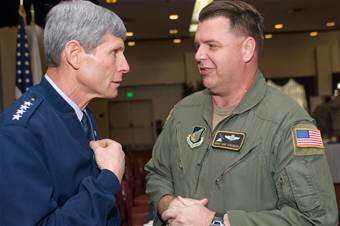 CSAF visits Yokota